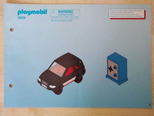 Playmobil bauanleitung 4059 - bauanleitung,