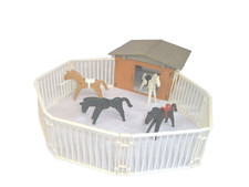 Playmobil Pferdekoppel mit Unterstand Ergänzung Bauernhof oder Tierpark