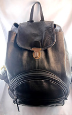 BREE Rucksack, Leder schwarz, guter und gepflegter Zustand