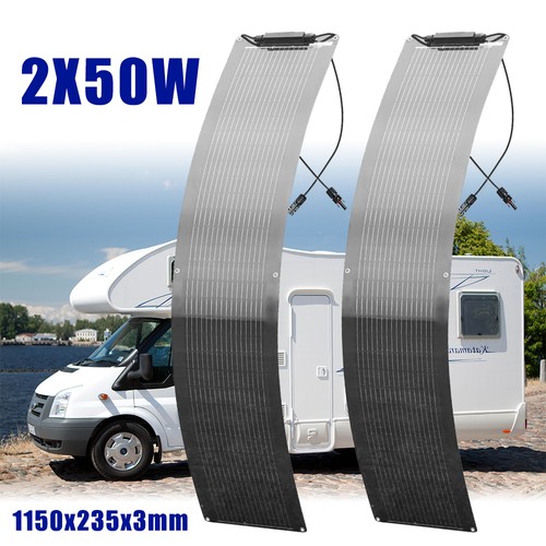 100w flexibel solarpanel - 100w,