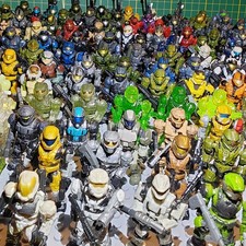 Mega Bloks / Mega Construx: Halo, 176 UNSC Minifiguren mit Zubehör (Sammlung)
