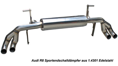 Sportendschalldämpfer duplex - sportendschalldämpfer,