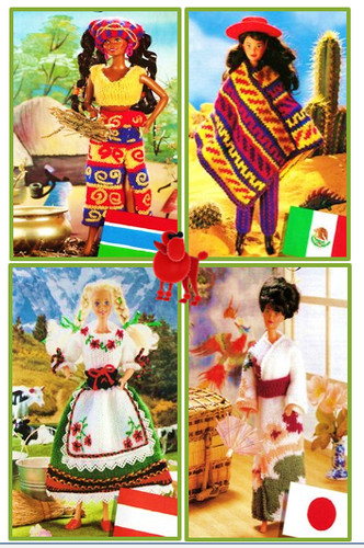 Strickanleitung barbie fashion - strickanleitung,