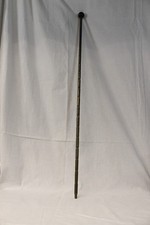 Antiker original Reservisten Stock Gehstock Militär WWK 2 Metall Patronen