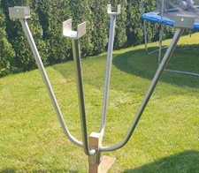 Baumhaus Konstruktion für Plattform Edelstahl massiv geschweißt Balkon 