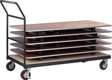 20 L Transportwagen Transporttrolley Trolley für eckige Banketttische