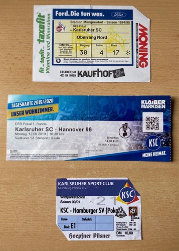 Alte tickets dfb pokal - 3,