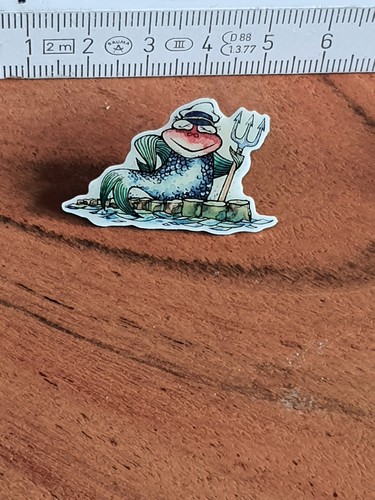 Neptun fisch pin - ,