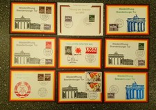 DDR/BRD - 9x Sonderkarten