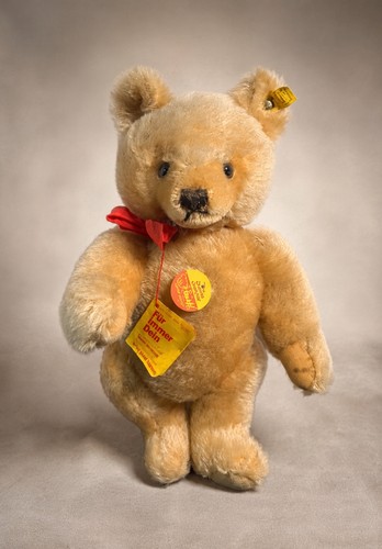 Vintage steiff teddy bear - teddy,
