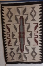 Navajo Rug Teppich Indianer Wolldecke 80 x 55 cm 