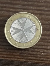 1 Euro Münze Malta 2008 F