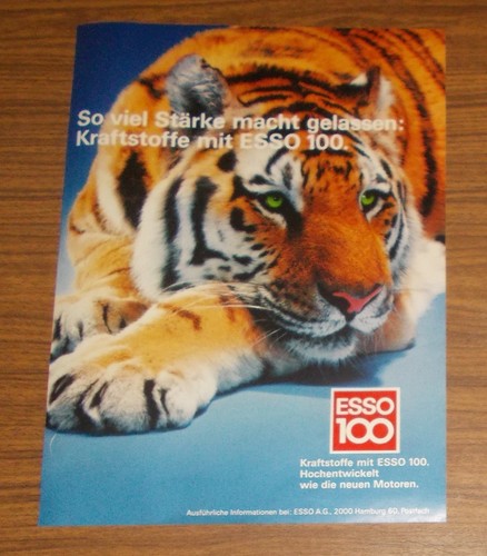 Seltene werbung esso 100 - esso, so