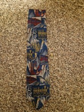 Krawatte kravatte schlips binder Schweiz Eisenbahn Motiv gut erhalten