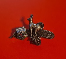 Anstecknadel "Berchtesgarden" Hutnadel Wandernadel Brosche