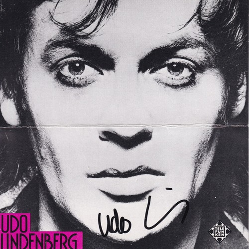 Autogramm udo lindenberg - udo,
