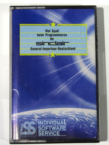 Iss software game cassette - iss,