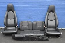 PORSCHE 911 997 Tür Panel Innenausstattung Sitz Rücksitz Leder