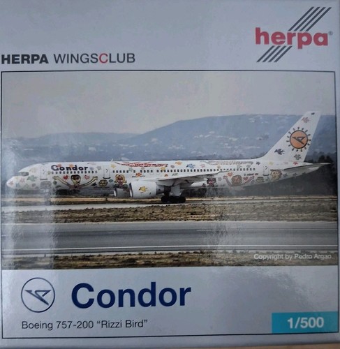 Herpa wings boeing 757 200 - herpa, 757-200