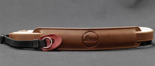 Kamera leder trageriemen braun - kamera,