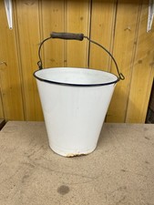 Alter Emaille Eimer - Vintage