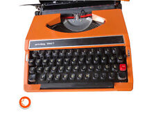 1970er Privileg 250T  Schreibmaschine im Koffer orange Vintage  wie ne