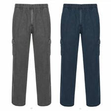 Herren Cargo-Hose Jeans-Hose