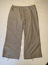 Damen Dreiviertel Hose Grau