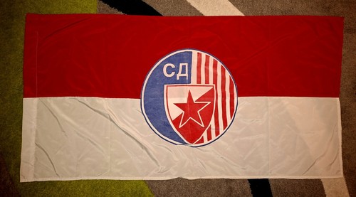 Vintage flagge crvena - flagge, sd