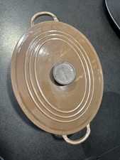 (D) Le Creuset Dampfkochtopf aus Gusseisen Emailliert 30 CM, Farbe Brünett