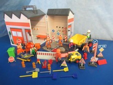 4043 Bauhof Straßenbau Dumper v Figuren Geräte Playmobil 8371