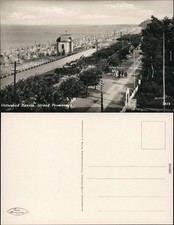 Ansichtskarte Bansin-Heringsdorf Usedom Strand und Promenade 1930