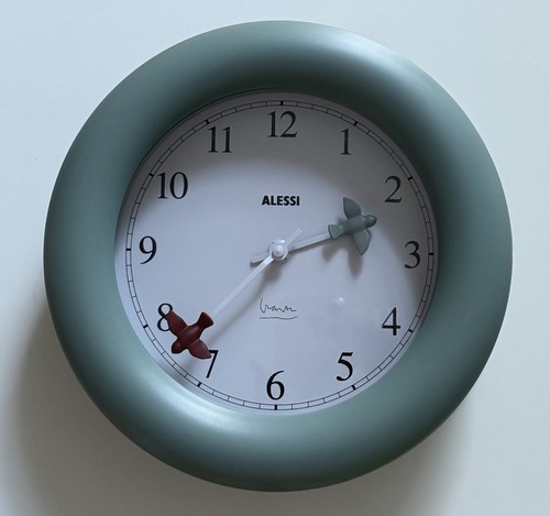 Alessi kitchen clock wanduhr - kitchen,