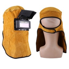 Schweißhelm-Maske Leder