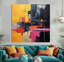 Abstrakt  Acrylgemälde Modern