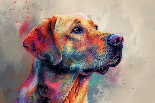 Labrador retriever hund - labrador,