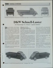 WIKING CHRONIK   DKW