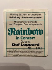 Alte Konzertkarte Ticket