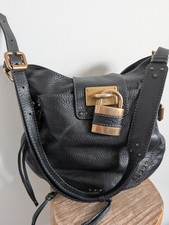 Chloé Chloe Braune Paddington Tasche Schultertasche aus Leder 