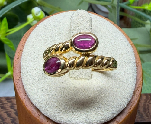 Rubin bypass ring 18kt - ring,