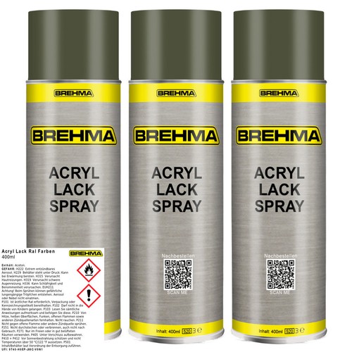 Brehma acryl lackspray - 3x,