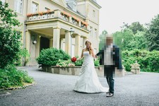 Isabel de Mestre Brautkleid „Emporio“ ★ Gr. 38 ★ Farbe: Ivory ★ mit Zubehör