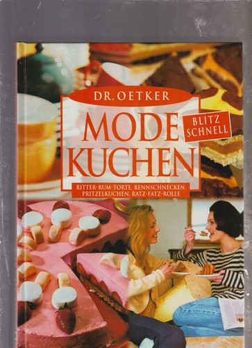 Oetker mode kuchen blitz - mode,