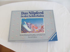 Ravensburger - DAS NILPFERD IN DER ACHTERBAHN - Klassiker ©1985 KULT Spiel! TOP!