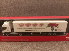 Herpa 1:87 in OVP 312257 Iveco Stralis NP Kühlkoffer-Sattelzug "Müller Fleisch"