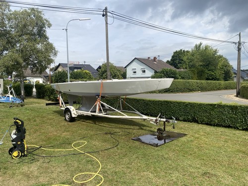 Segelboot star mit trailer - star,
