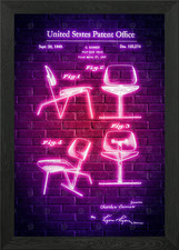 Eames Chair Patent gerahmtes