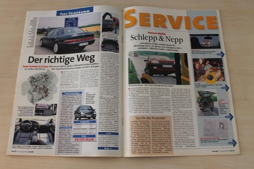 Auto bild 1996 ford - bild, scorpio