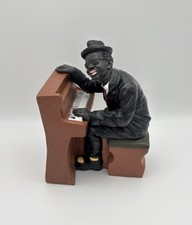 Musiker Figur - Jazz Band Pianist - Dekofigur Dekoration Klavierspieler