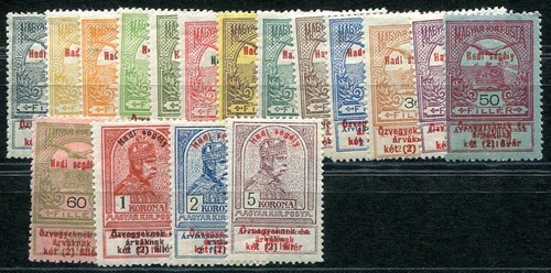 Ungarn 1914 145 161 sehr - 1914,